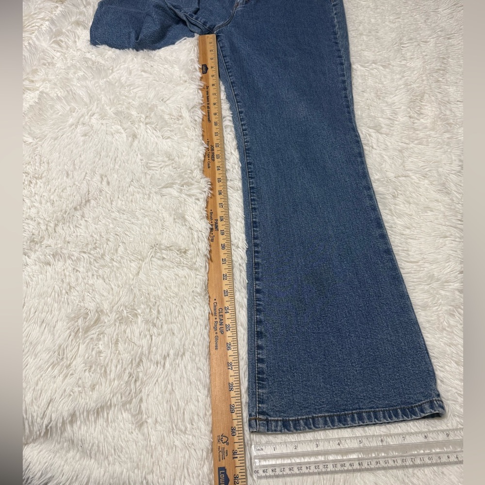 Lauren Ralph Lauren Jean Denim Classic BootCutbVintage High Rise Y2K Blue Size 8 - Picture 12 of 14